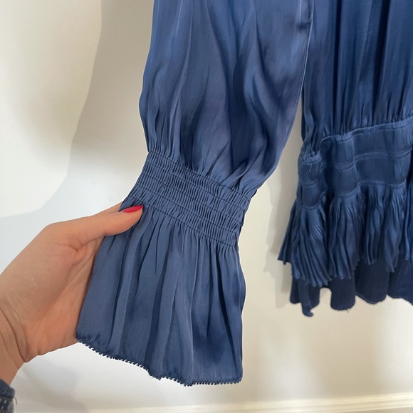 Current Air Los Angeles High Neck Pleated Skirt Dress NWT - Picture 3 of 7